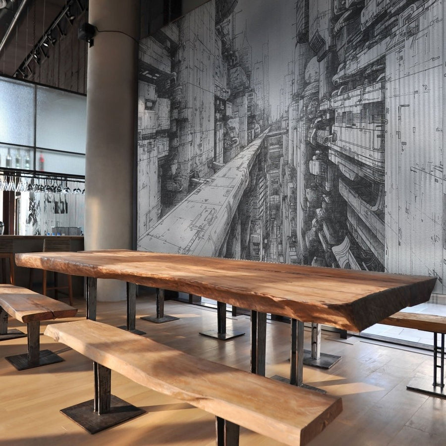 Cyber City – Tapeta w rolkach