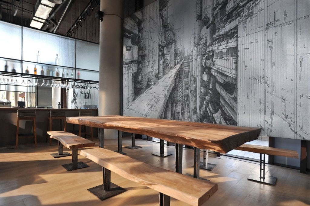 Cyber City – Tapeta w rolkach