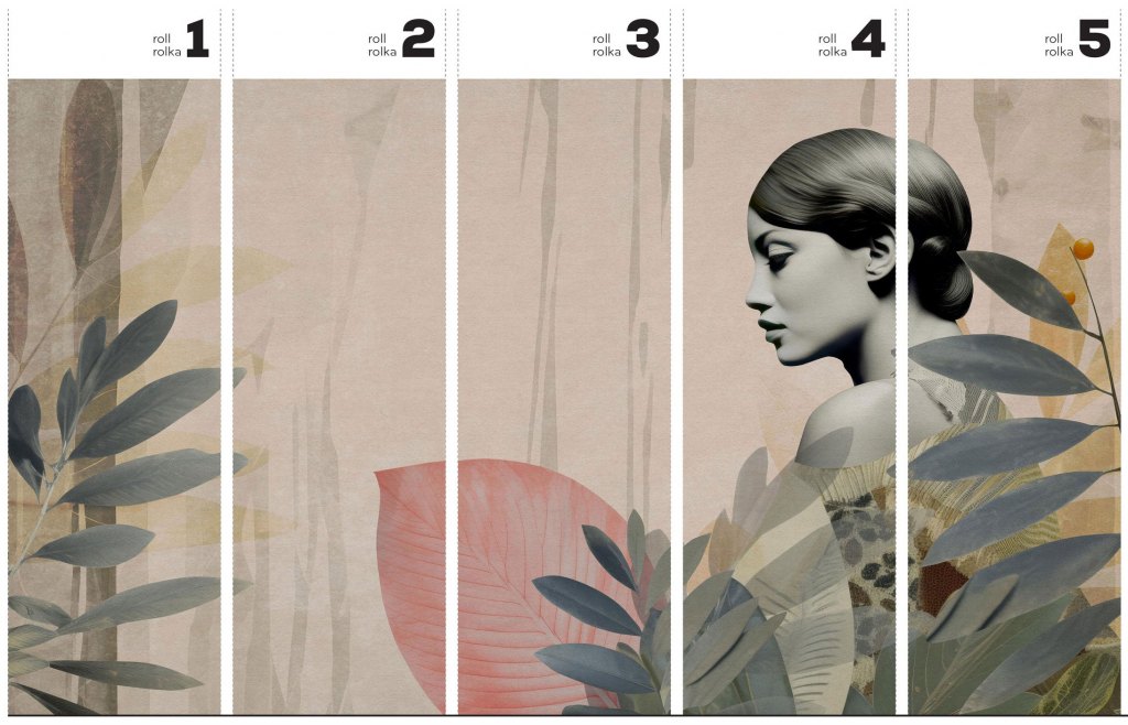 Onna Olive – Tapeta w rolkach