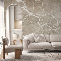 Breslau Beige – Tapeta w rolkach