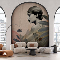 Onna Olive – Tapeta na wymiar