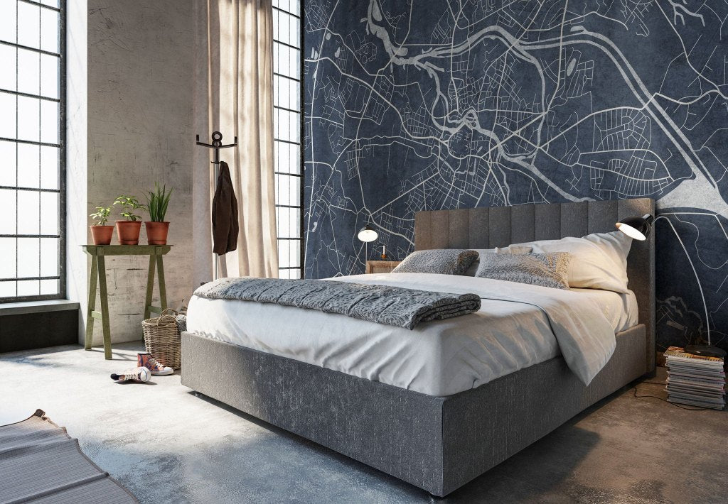 Breslau Blue – Tapeta w rolkach