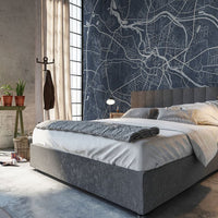 Breslau Blue – Tapeta w rolkach