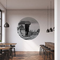 Crane – Tapeta Koło Standard