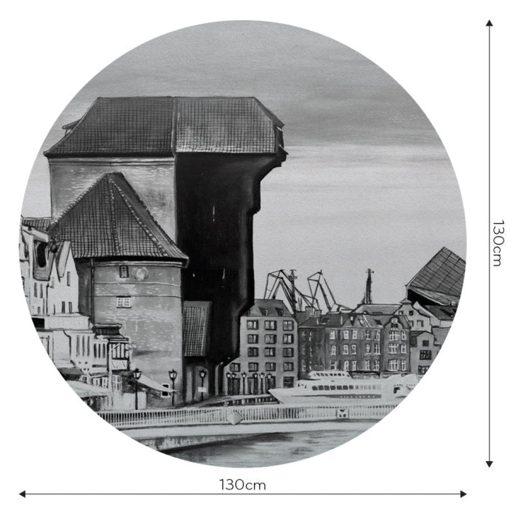 Crane – Tapeta Koło Standard