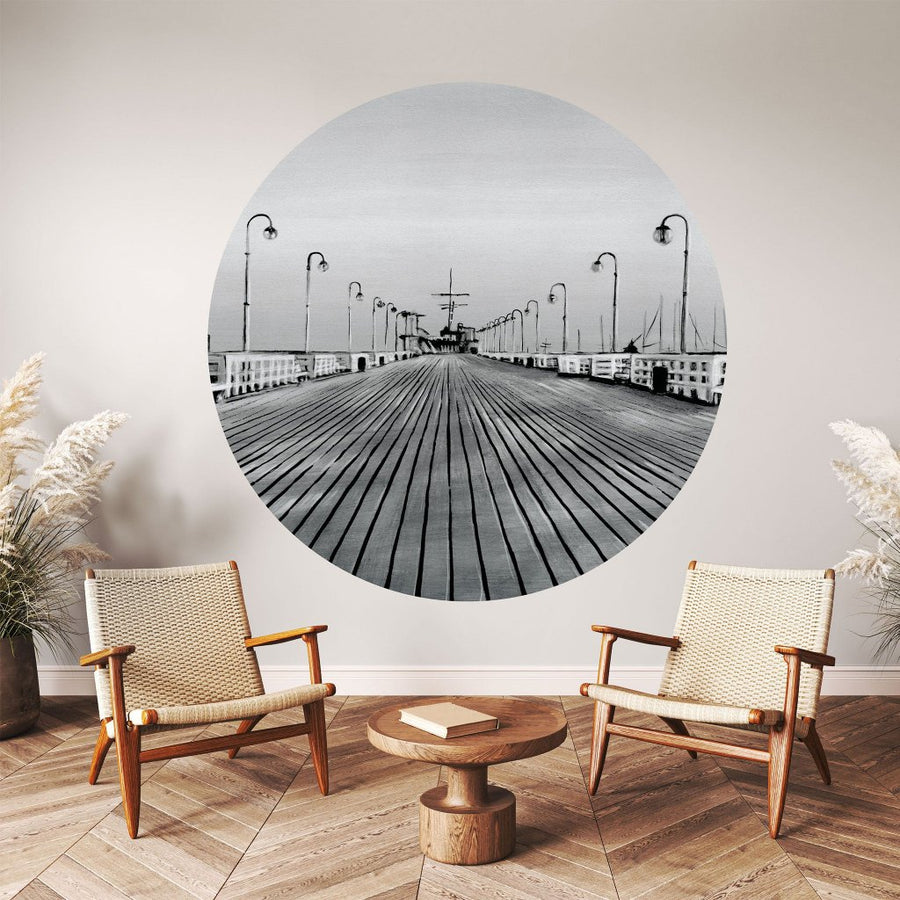 Molo – Tapeta Koło Standard