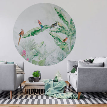 Jungle Vivid II – Tapeta Koło Standard