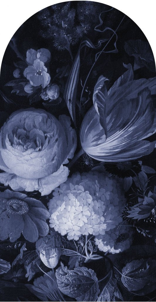 Boudoir Navy – Tapeta Łuk Standard