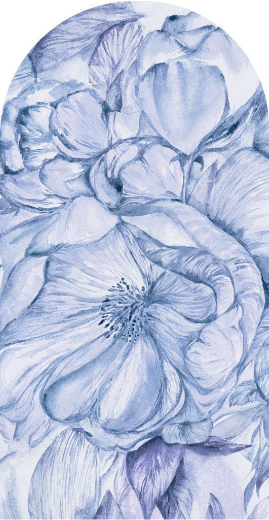 Brassica Blue – Tapeta Łuk Standard