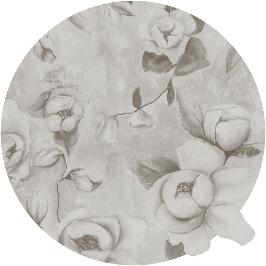 Kotone Beige – Tapeta Koło Standard