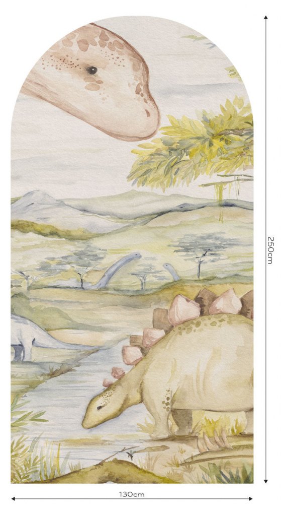 Dino Story – Tapeta Łuk Standard