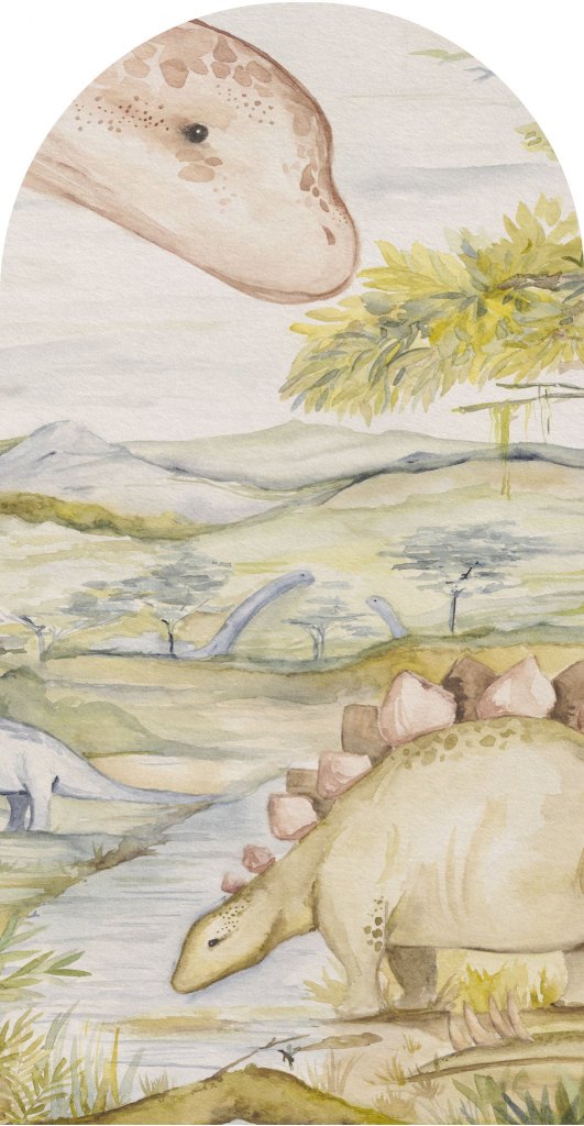 Dino Story – Tapeta Łuk Standard