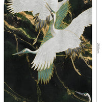 Emerald Tsuru – Tapeta Łuk Standard