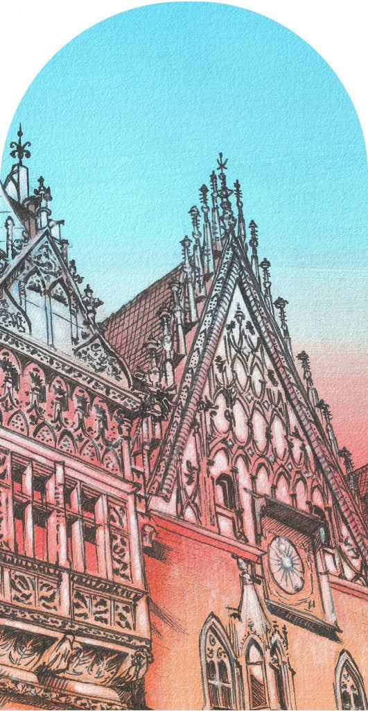 Town Hall – Tapeta Łuk Standard