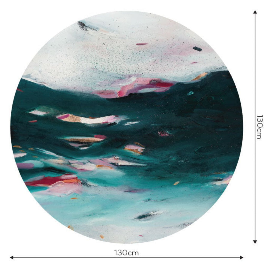 Lanzarote – Tapeta Koło Standard