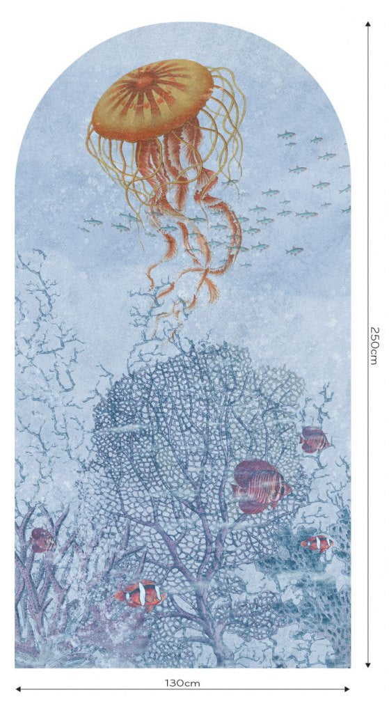 Water Life Saturated – Tapeta Łuk Standard