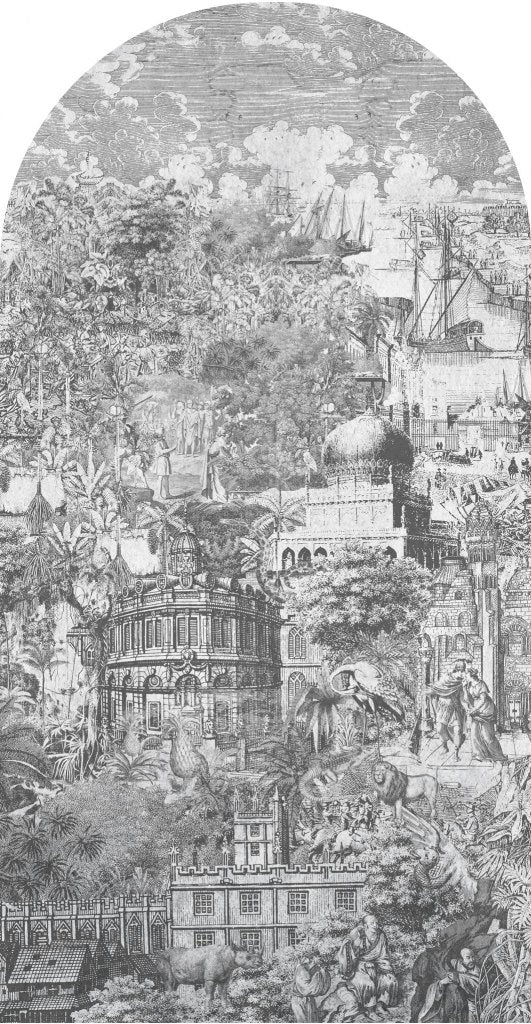 Gulliver Grey – Tapeta Łuk Standard