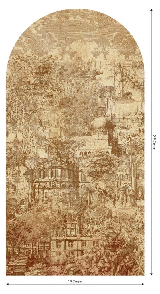 Gulliver Rust – Tapeta Łuk Standard