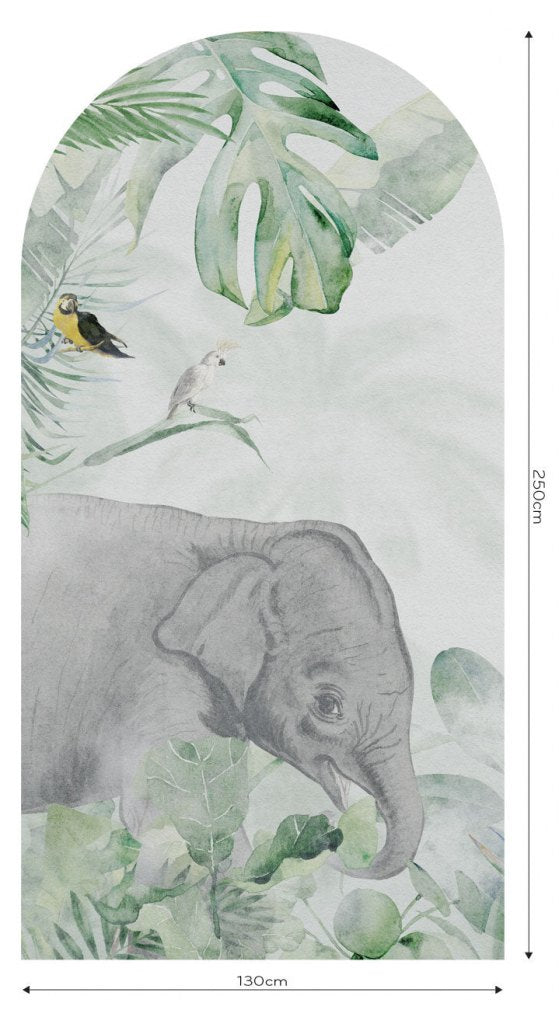 Jungle Vivid – Tapeta Łuk Standard