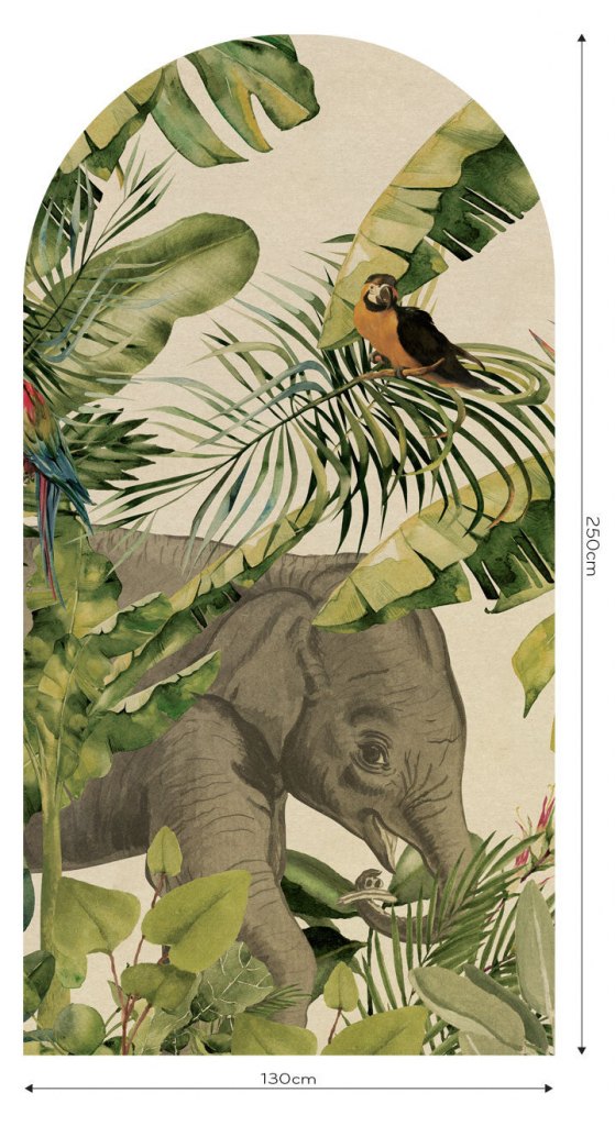 Jungle – Tapeta Łuk Standard