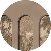 Libra Coffee Hood Beige – Tapeta Koło Standard