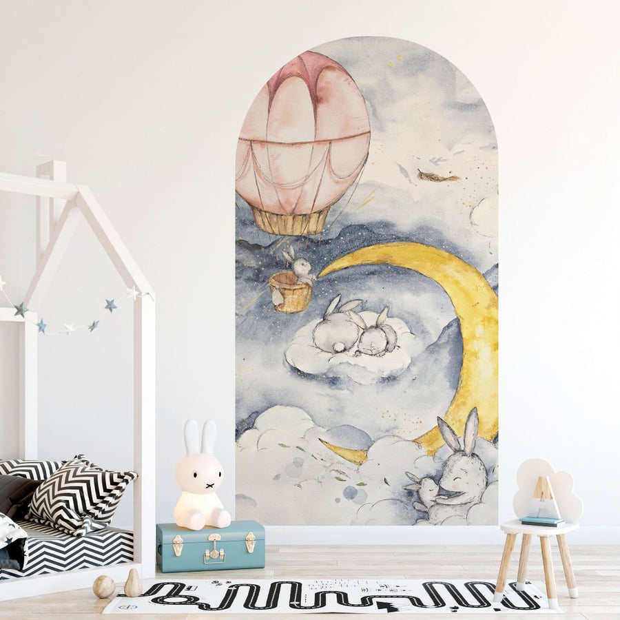 Moonie Blue – Tapeta Łuk Standard