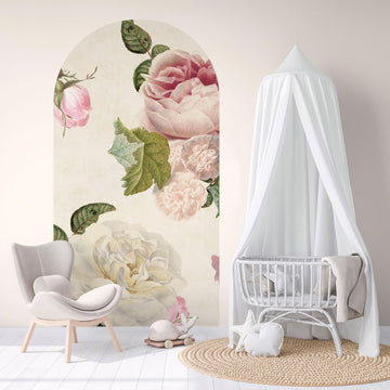 Roses Cream – Tapeta Łuk Standard