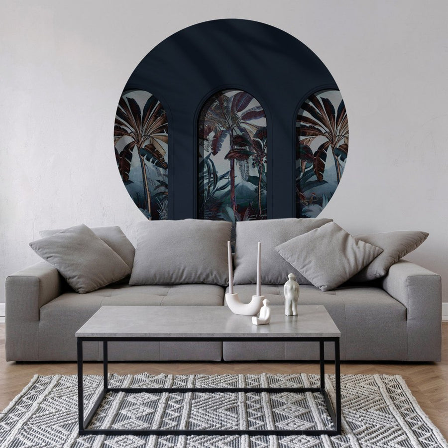 Libra Graphite Robinson – Tapeta Koło Standard