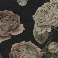 Roses Dark Black – Tapeta Łuk Standard