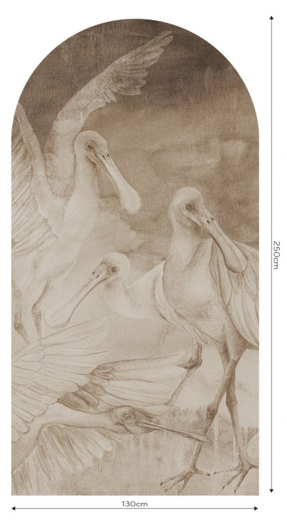 Ajaja Beige – Tapeta Łuk Standard