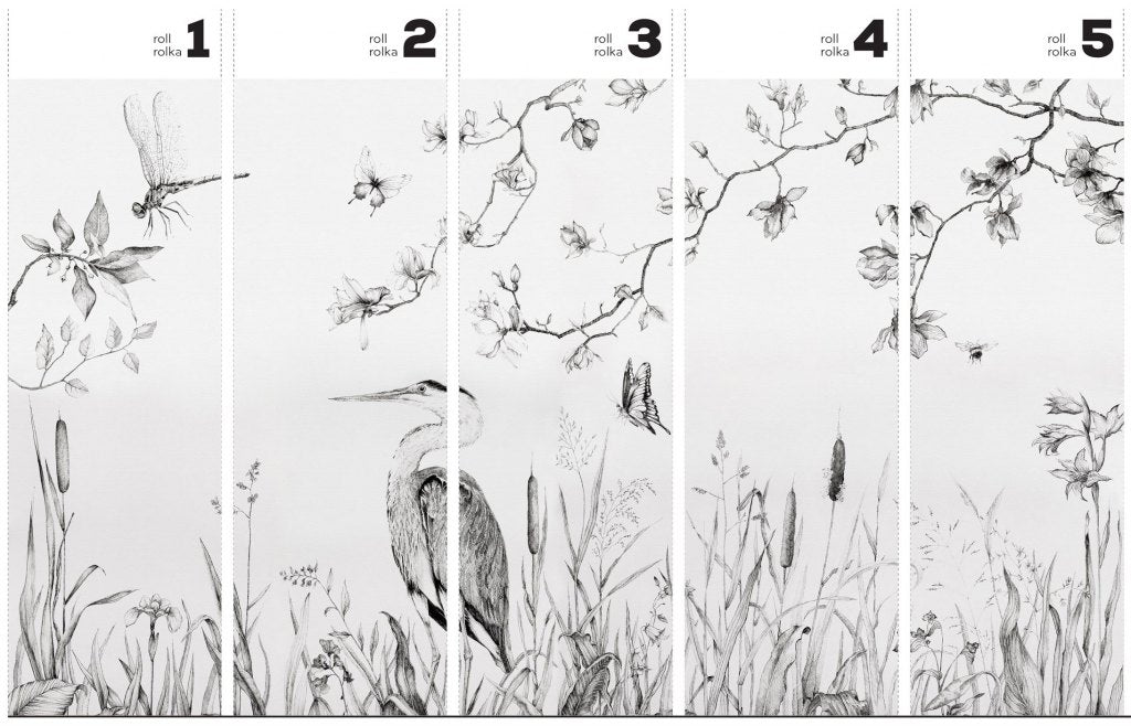 Heron  – Tapeta w rolkach