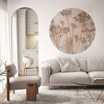 Erbario – Tapeta Koło Standard