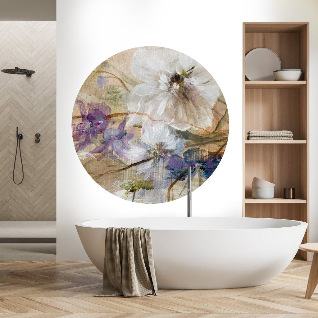 Violeta – Tapeta Koło Standard