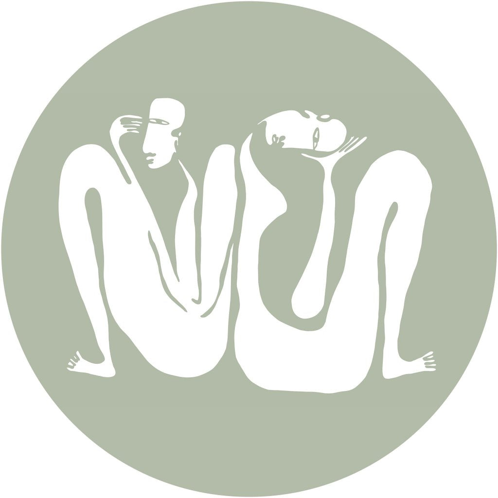 Couple Sage – Tapeta Koło Standard