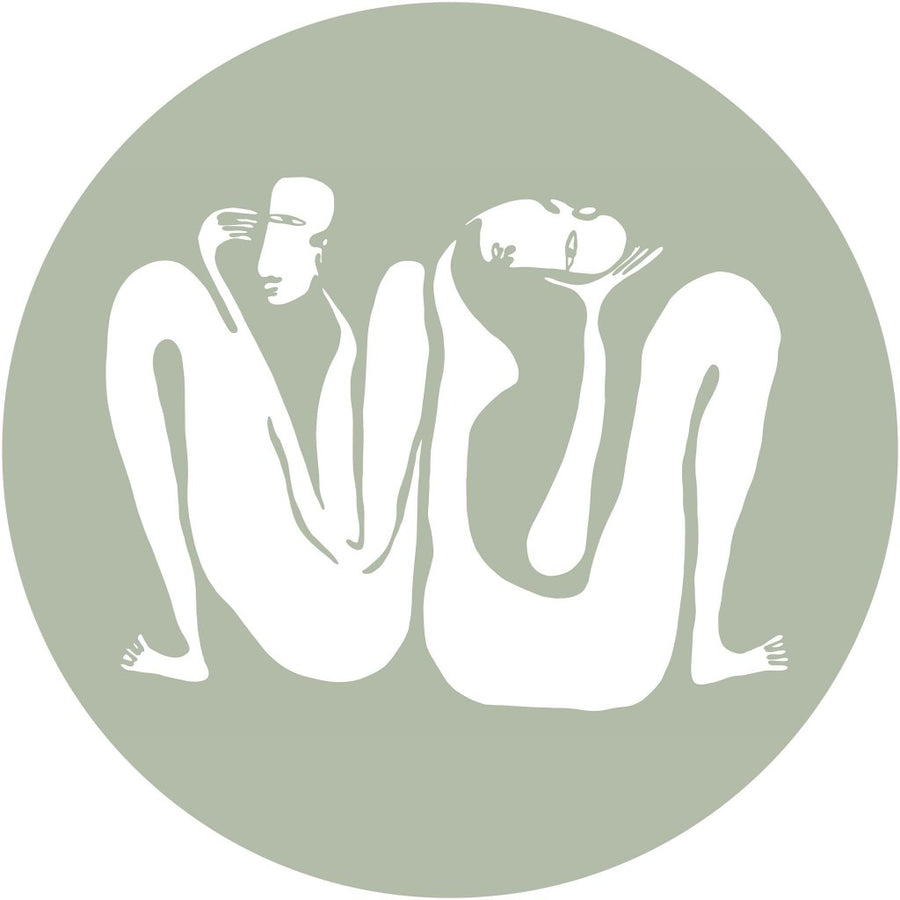 Couple Sage – Tapeta Koło Standard