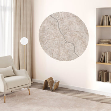 Varsovia – Tapeta Koło Standard