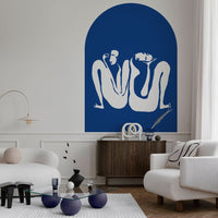 Couple Cobalt – Tapeta Łuk Standard