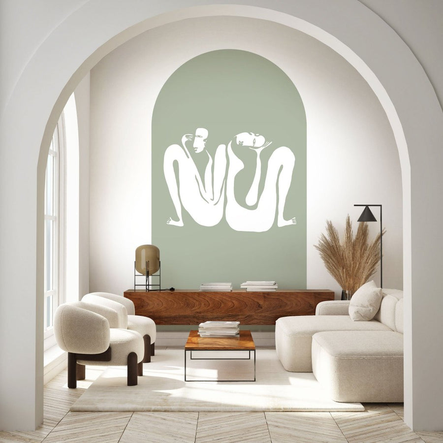 Couple Sage – Tapeta Łuk Standard