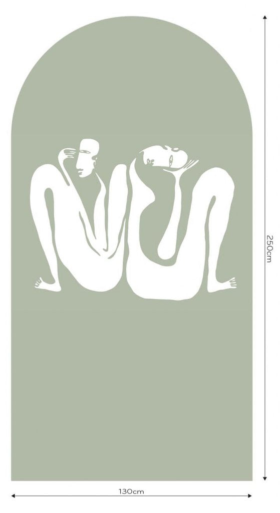 Couple Sage – Tapeta Łuk Standard