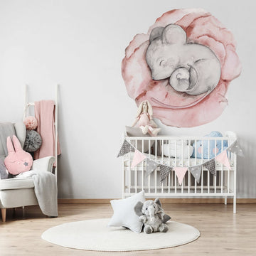 Little Nap Light – Tapeta Koło Standard