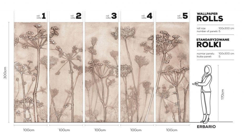 Erbario – Tapeta w rolkach