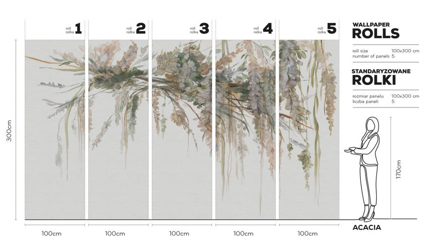 Acacia – Tapeta w rolkach