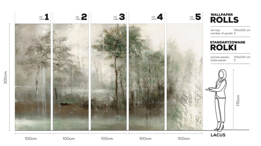 Lacus – Tapeta w rolkach