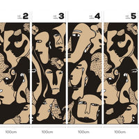 Faces – Tapeta w rolkach