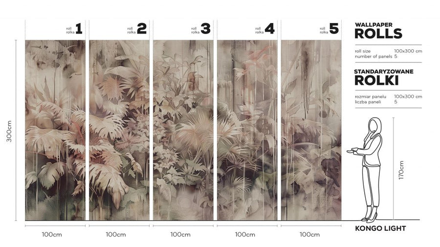 Kongo Light – Tapeta w rolkach