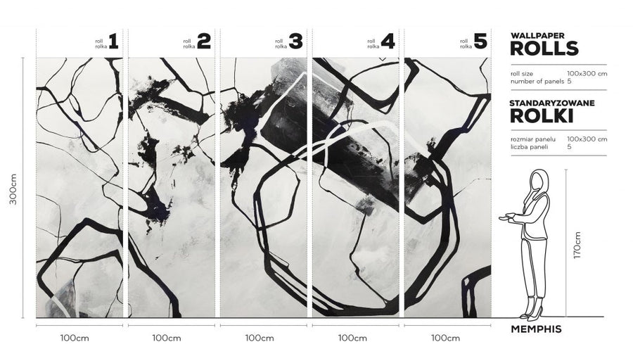 Memphis – Tapeta w rolkach