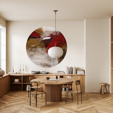 Lava – Tapeta Koło Standard