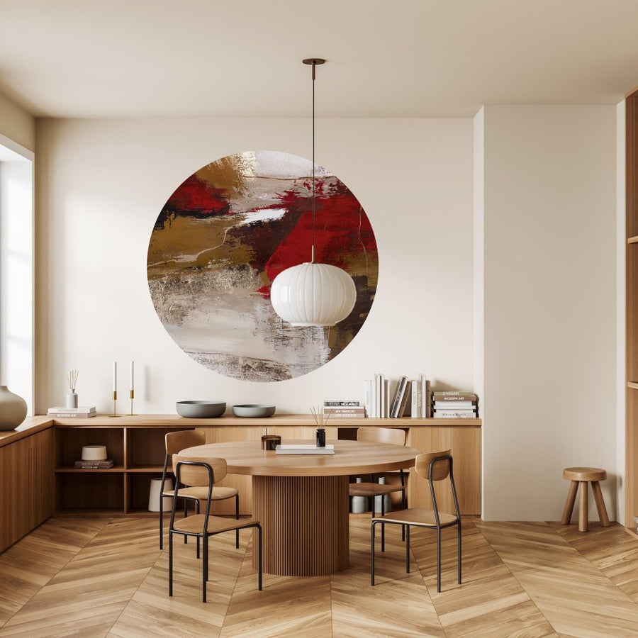 Lava – Tapeta Koło Standard