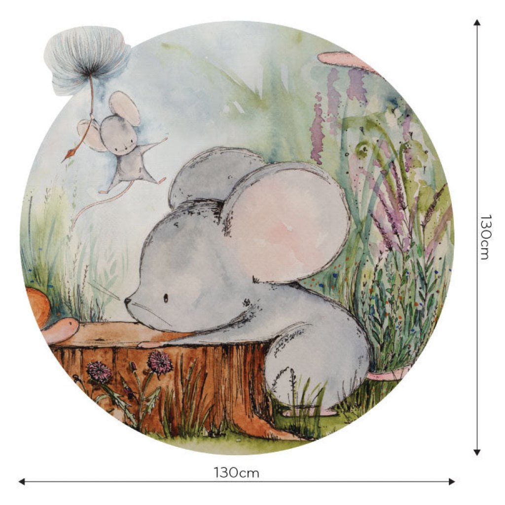 Mice Adventure – Tapeta Koło Standard