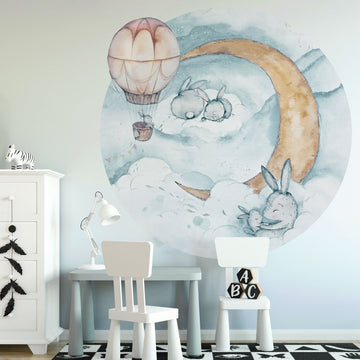 Moonie Vivid – Tapeta Koło Standard